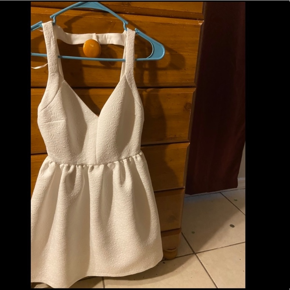 TRF Zara White Dress